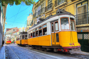 Spårvagn i Lissabon
